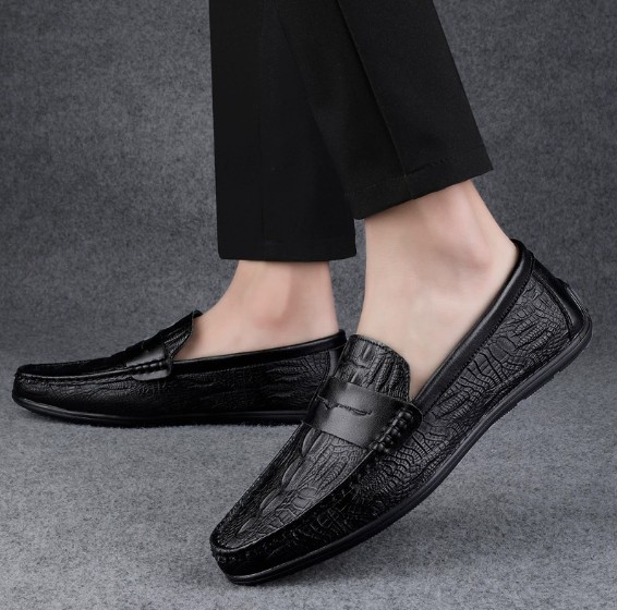 Men  Fashion Casual Shoes Black